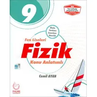 Palme 9.Sınıf Fen Liseleri Fizik Konu Anlatımlı 2024 öncesi müfredat