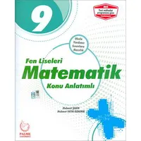 Palme 9.Sınıf Fen Liseleri İçin Matematik Konu Anlatımlı 2024 öncesi müfredat