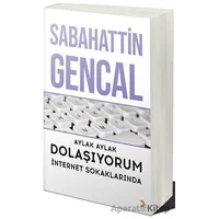 Aylak Aylak Dolaşıyorum İnternet Sokaklarında - Sabahattin Gencal - Cinius Yayınları