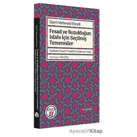 Fesad ve Bozukluğun Islahı İçin Seçilmiş Temenniler - Dürri Mehmed Efendi - Büyüyen Ay Yayınları