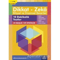 7-8 Yaş Dikkat - Zeka Bilişsel ve Düşünsel Beceriler