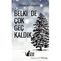 Belki De Çok Geç Kaldık - İmamali Hacılı - BB Kitap