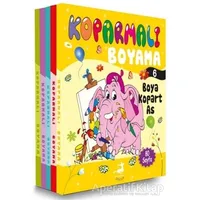 Koparmalı Boyama Set 2 (5 Kitap Takım) - Kolektif - Olimpos Çocuk