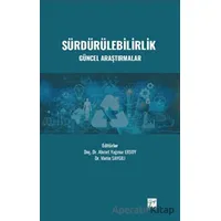 Sürdürülebilirlik Güncel Araştırmalar - Kolektif - Gazi Kitabevi