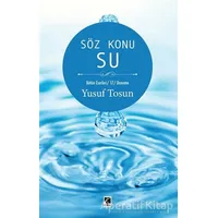 Söz Konu Su - Yusuf Tosun - Çıra Yayınları