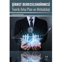 Şirket Derecelendirmesi Teorik Arka Plan ve Metodoloji - Cebrail Meydan - Akademisyen Kitabevi