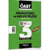 2024 ÖABT Din Kültürü ve Ahlak Bilgisi Öğretmenliği Tamamı Çözümlü 3 Deneme Marka Yayınları