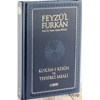 Feyzül Furkan Kuran-ı Kerim ve Tefsirli Meali - Büyük Boy - Mıklepli Ciltli (Lacivert)