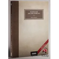 Hadisleri Anlama Sorunu - Salih Kesgin - İsam Yayınları