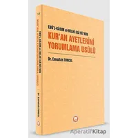 Ebü’l-Kasım el-Belhi (Ka‘bi)’nin Kur’an Ayetlerini Yorumlama Usulü