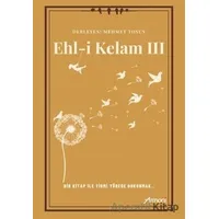 Ehl-i Kelam III - Mehmet Tosun - Armoni Yayıncılık