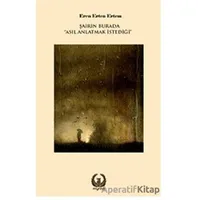 Şairin Burada Asıl Anlatmak İstediği - Eren Erten Ertem - Myrina Yayınları