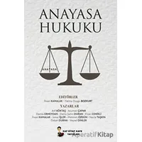 Anayasa Hukuku - Kolektif - Kafka Kitap Kafe Yayınları