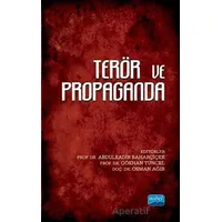Terör ve Propaganda - Osman Ağır - Nobel Akademik Yayıncılık