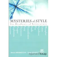 Mysteries Of Style For Students Of Literature - Ömer Şekerci - Nobel Akademik Yayıncılık