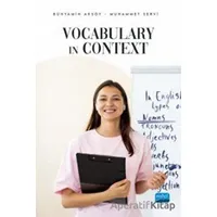 Vocabulary in Context - Muhammet Servi - Nobel Akademik Yayıncılık