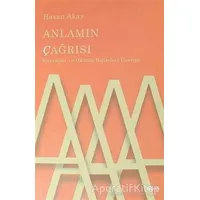 Anlamın Çağrısı - Hasan Akay - Şule Yayınları