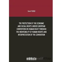 The Protection Of The Economic And Social Rights Under European Convention Human Right Through The I