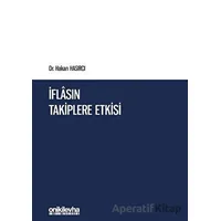 İflasın Takiplere Etkisi - Hakan Hasırcı - On İki Levha Yayınları