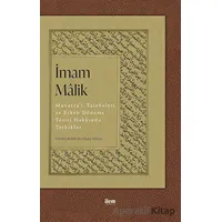 İmam Malik - Kolektif - İlem Yayınları
