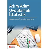 Adım Adım Uygulamalı İstatistik - Kolektif - Pegem Akademi Yayıncılık