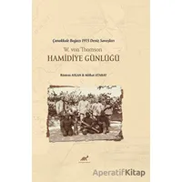 W. Von Thomson Hamidiye Günlükleri - Rüstem Aslan - Paradigma Akademi Yayınları