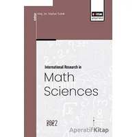 International Research in Math Sciences - Kolektif - Eğitim Yayınevi - Bilimsel Eserler