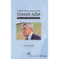 Özbekistan Halk Şaiir Usman Azim - Ozan Gökdemir - Paradigma Akademi Yayınları