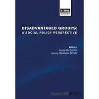 Disadvantaged Groups: A Social Policy Perspective