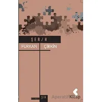 Şer/h - Furkan Çirkin - Klaros Yayınları