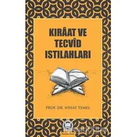 Kıraat ve Tecvid Istılahları - Nihat Temel - Marmara Üniversitesi İlahiyat Fakültesi Vakfı