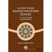 Maveraünnehir Hanefi Usulünde Sünnet