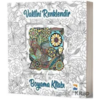 Vaktini Renklendir - Boyama Kitabı - Kolektif - Nisan Kitabevi