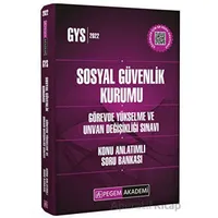 2023 Sosyal Güvenlik Kurumu Görevde Yükselme Ve Unvan Değişikliği Sınavları İçin Konu Anlatımlı Soru