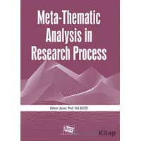 Meta-Thematic Analysis in Research Process - Veli Batdı - Anı Yayıncılık