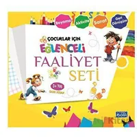Eğlenceli Faaliyet Seti Sarı Kitap - 3 Yaş Üzeri - Kolektif - Parıltı Yayınları