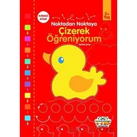Kırmızı - Çizerek Öğreniyorum - Noktadan Noktaya - Kolektif - 0-6 Yaş Yayınları