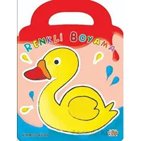 Kırmızı Kitap - Renkli Boyama - Kolektif - 0-6 Yaş Yayınları