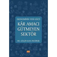 Ekonominin Yeni Gücü - Kar Amacı Gütmeyen Sektör - Gülçin Kaya İnceiplik - Nobel Bilimsel Eserler