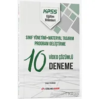 KPSS Eğitim Bilimleri Sınıf Yönetimi - Materyal Tasarım - Program Geliştirme Video Çözümlü 10 Deneme