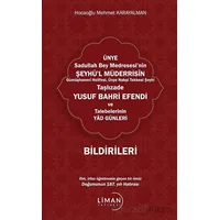 Ünye Sadullah Bey Medresesinin Şeyhül Müderrisin Gümüşhane Halifesi, Ünye Nakşi Tekkesi Şeyhi Taşlız