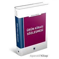 Ürün Kirası Sözleşmesi - Şeyhmus Darcan - Adalet Yayınevi