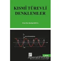 Kısmi Türevli Denklemler - Kerim Koca - Gazi Kitabevi