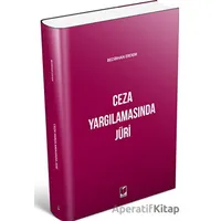 Ceza Yargılamasında Jüri - Bedirhan Erdem - Adalet Yayınevi
