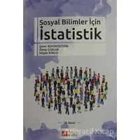 Sosyal Bilimler İçin İstatistik - Nilgün Köklü - Pegem Akademi Yayıncılık