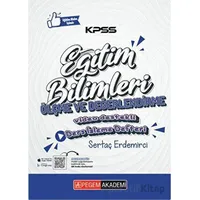 KPSS Eğitim Bilimleri Ölçme ve Değerlendirme Ders İzleme Defteri