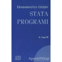 Ekonometriye Girişte Stata Programı - Turgut Ün - Derin Yayınları