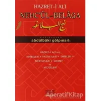Hazret-i Ali Nehc’ül Belaga - Abdülbaki Gölpınarlı - Derin Yayınları