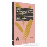 Hz. İsaya Açık Mektup - Süleyman Nazif - Büyüyen Ay Yayınları
