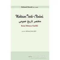 Kısa Dünya Tarihi - Mehmed Murad - Araştırma Yayınları